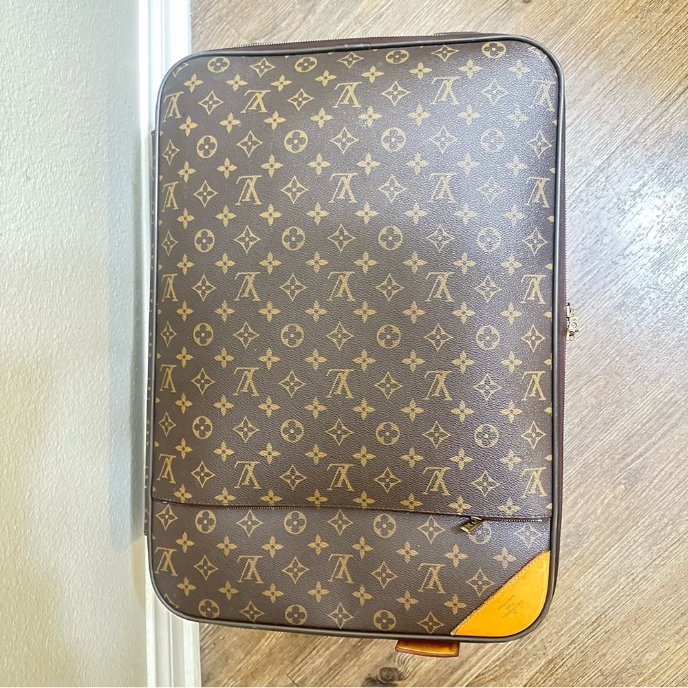 Authe Louis Vuitton Brown Monogram Luggage - Picture 8 of 11